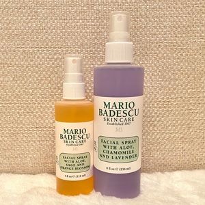 Mario Badescu Lavender and Blossom facial sprays!